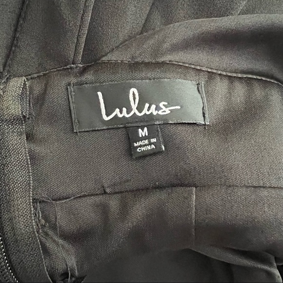 Lulus Perfect Opportunity Black Maxi Dress with Ruffle Straps Size Medium - Picture 6 of 10